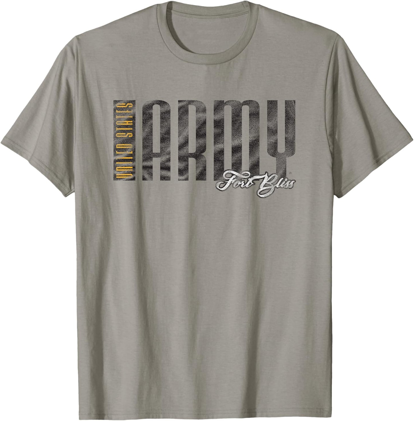 United States Army Military Fort Bliss Vintage T-Shirt - T-Shirt | Sand