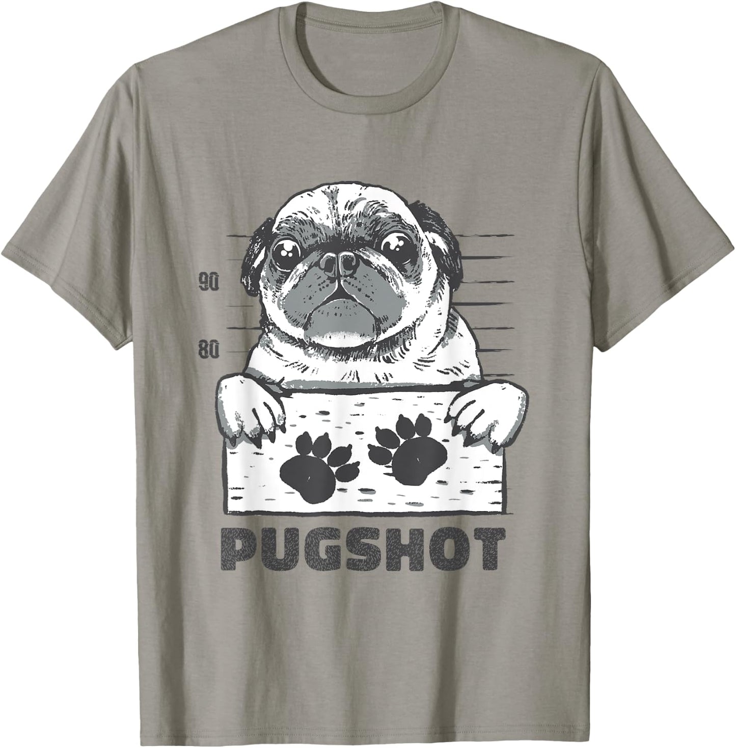 Pugshot - Pug T-Shirt - T-Shirt | Sand