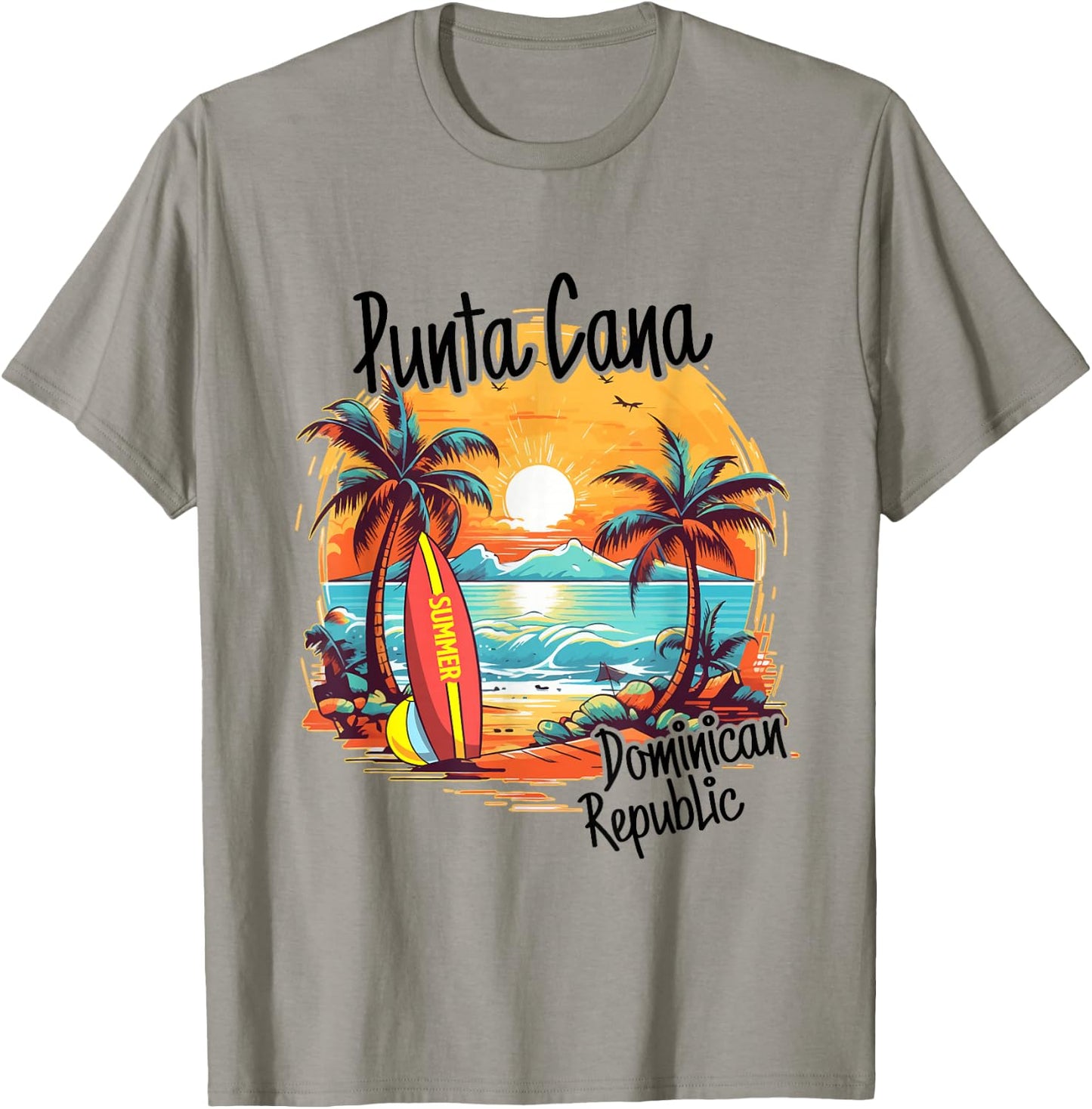 Punta Cana Dominican Republic Vacation Beach Family Trip T-Shirt - T-Shirt | Sand