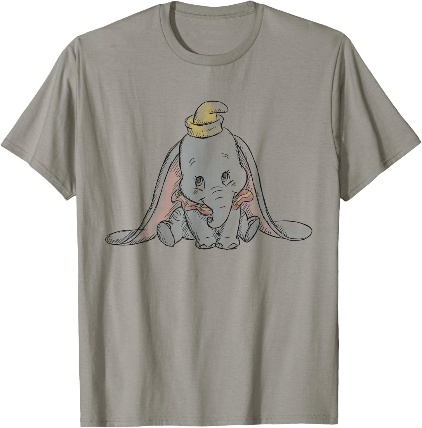 Disney Classic Dumbo Baby Elephant T-Shirt - T-Shirt | Sand