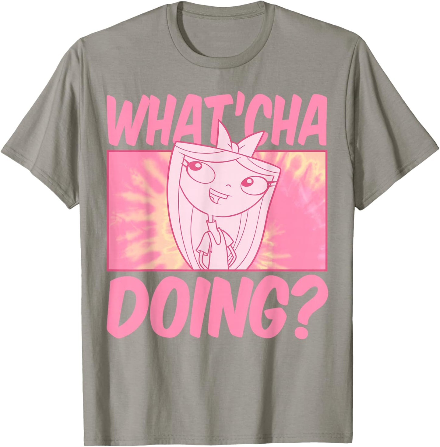 Disney Phineas and Ferb Whatcha Doing Small T-Shirt - T-Shirt | Sand