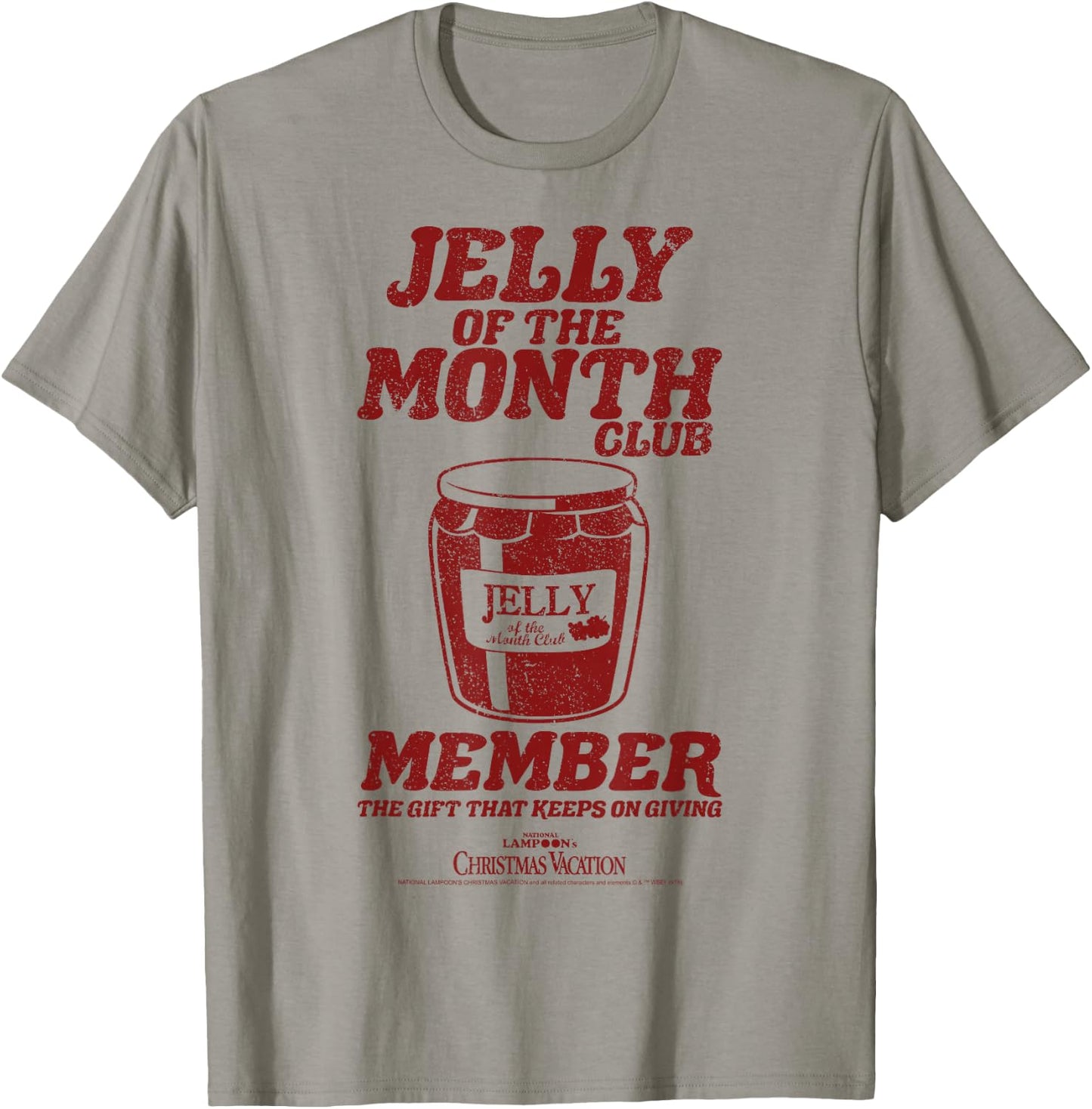 National Lampoon's Christmas Vacation Jelly Of The Month Short Sleeve T-Shirt - T-Shirt | Sand