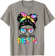 Little Miss PRE-K 1st Day Back To School Preschool Girls Kid T-Shirt - T-Shirt | Sand