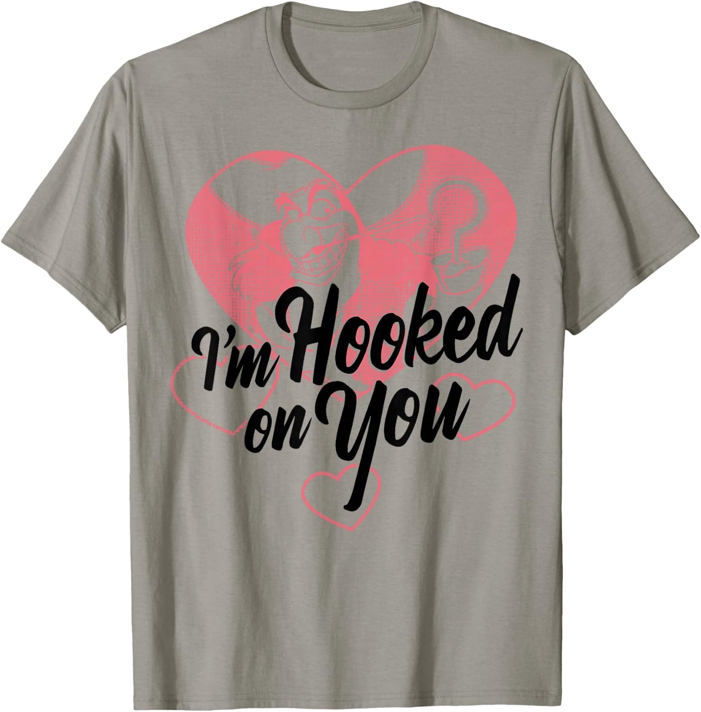 Disney Villains Captain Hook I'm Hooked On You T-Shirt - T-Shirt | Sand