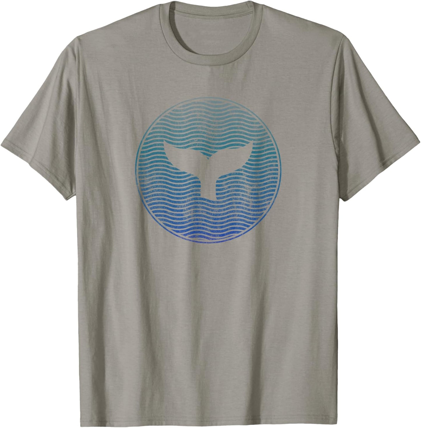 Save The Whales Sea Animal Killer Whale Tail Ocean Orca Wave T-Shirt - T-Shirt | Sand