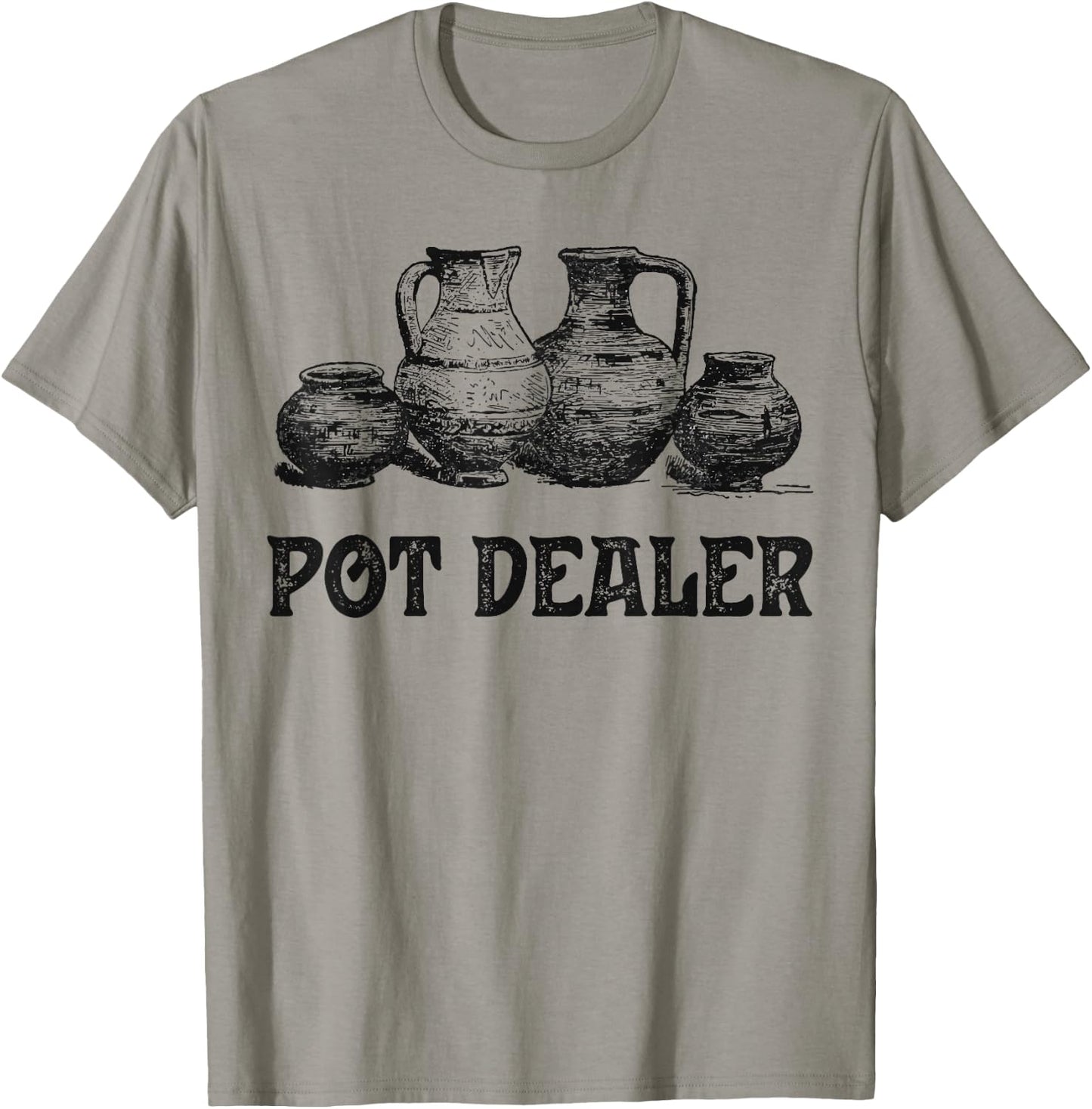 Pottery Pot Dealer Potter Clay Ceramic Artist Men Women T-Shirt - T-Shirt | Sand