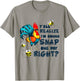 Y'all Realize I'm Gonna Snap One Day Right Funny Chicken T-Shirt - T-Shirt | Sand