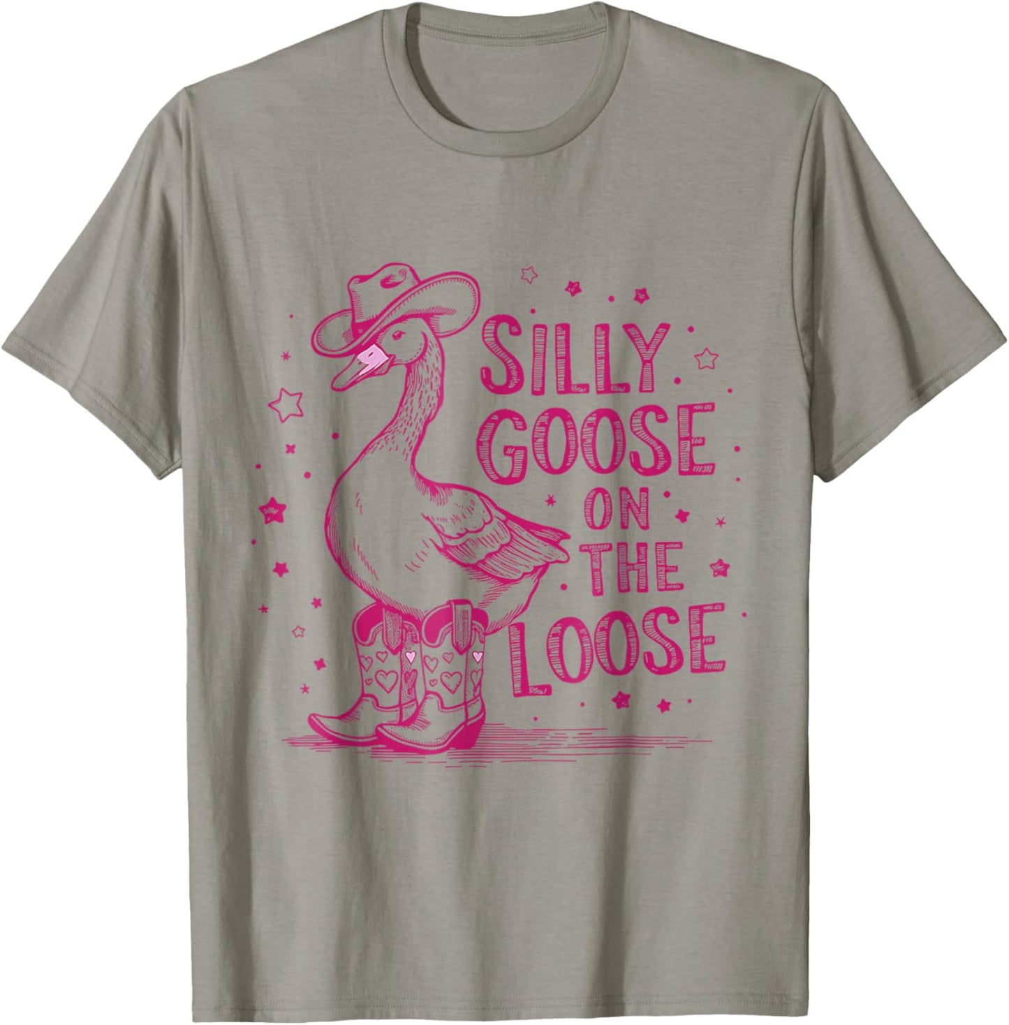Vintage Silly Goose On The Loose T-Shirt - T-Shirt | Sand