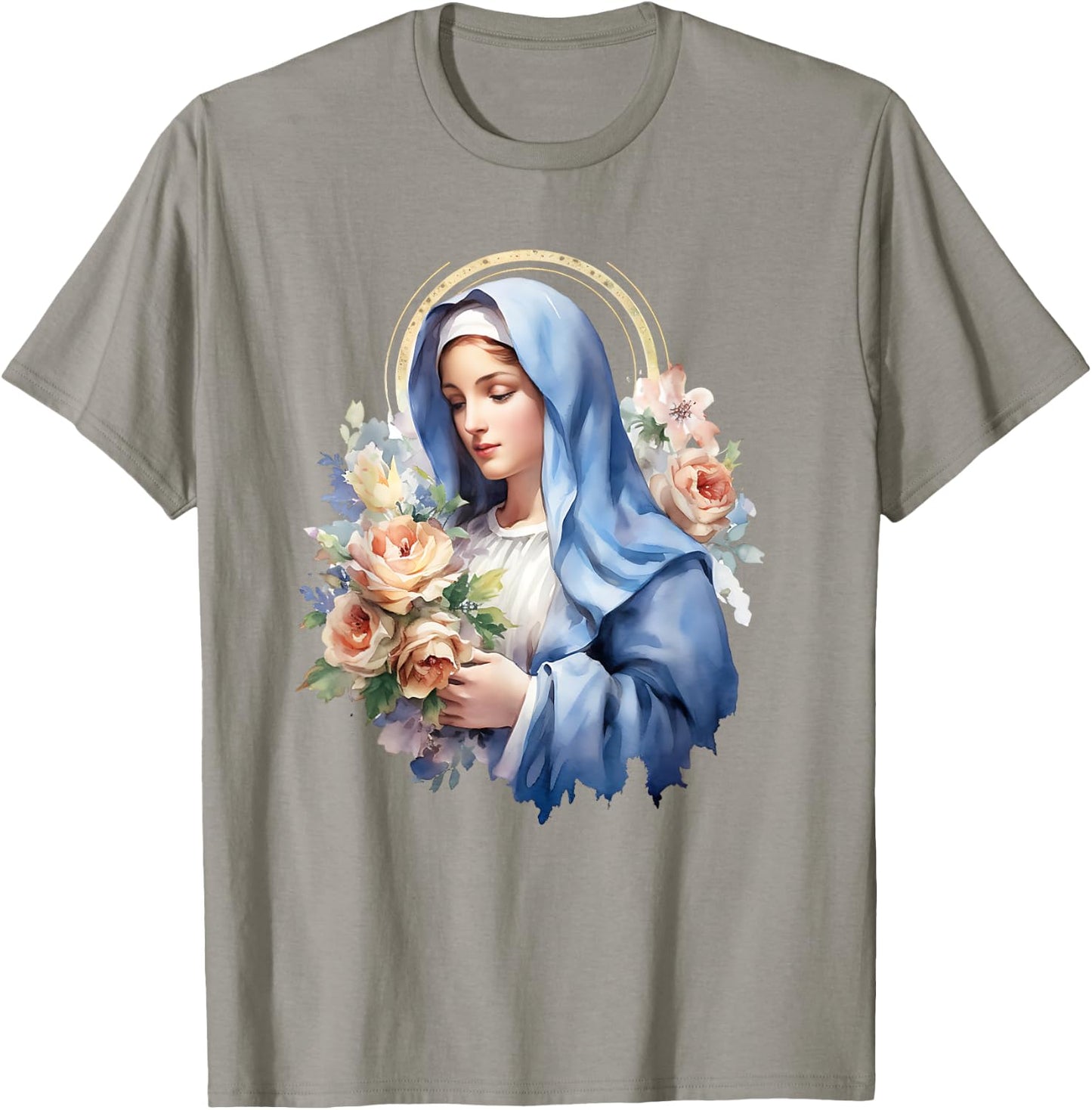 Virgen Mary La Virgen De Guadalupe Rosa Woman T-Shirt - T-Shirt | Sand