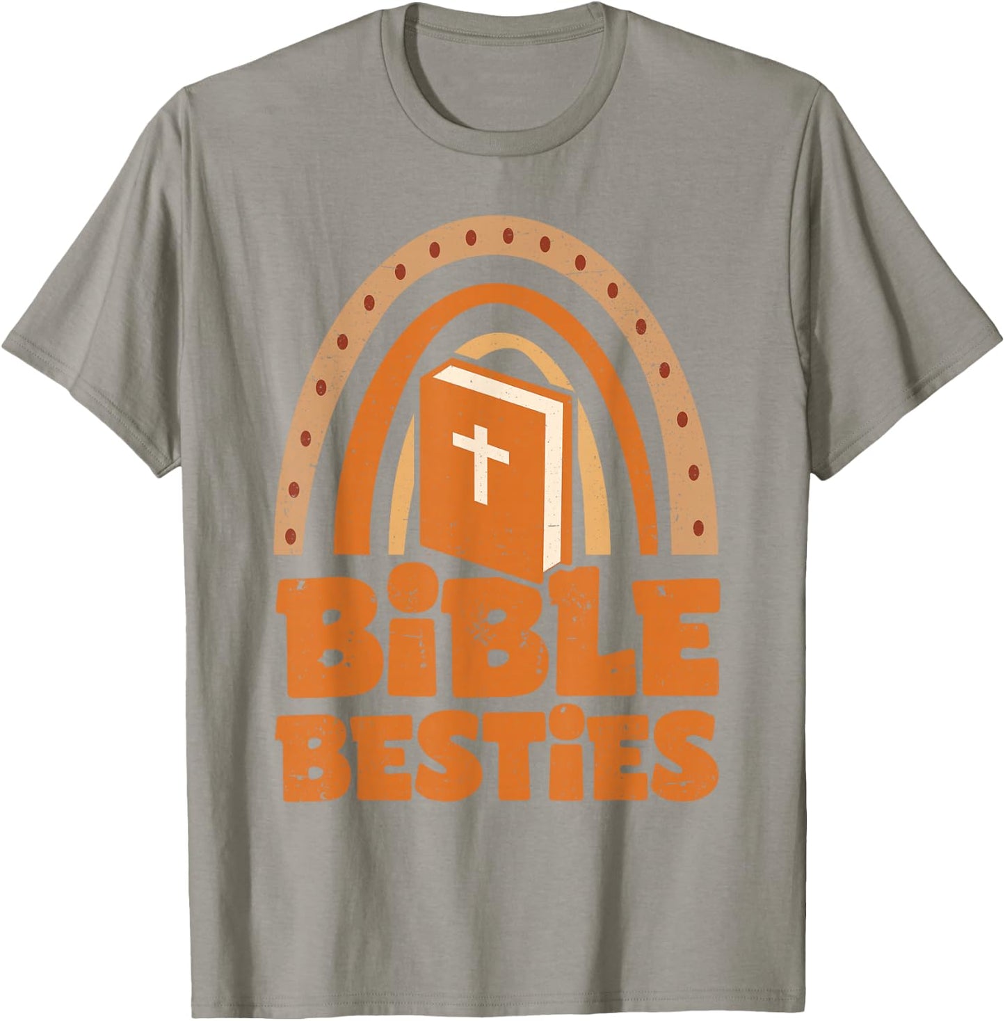 Bible Besties BFF Best Friends Bestie T-Shirt - T-Shirt | Sand