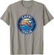 Capri Italy Vintage Nautical Waves Design T-Shirt - T-Shirt | Sand