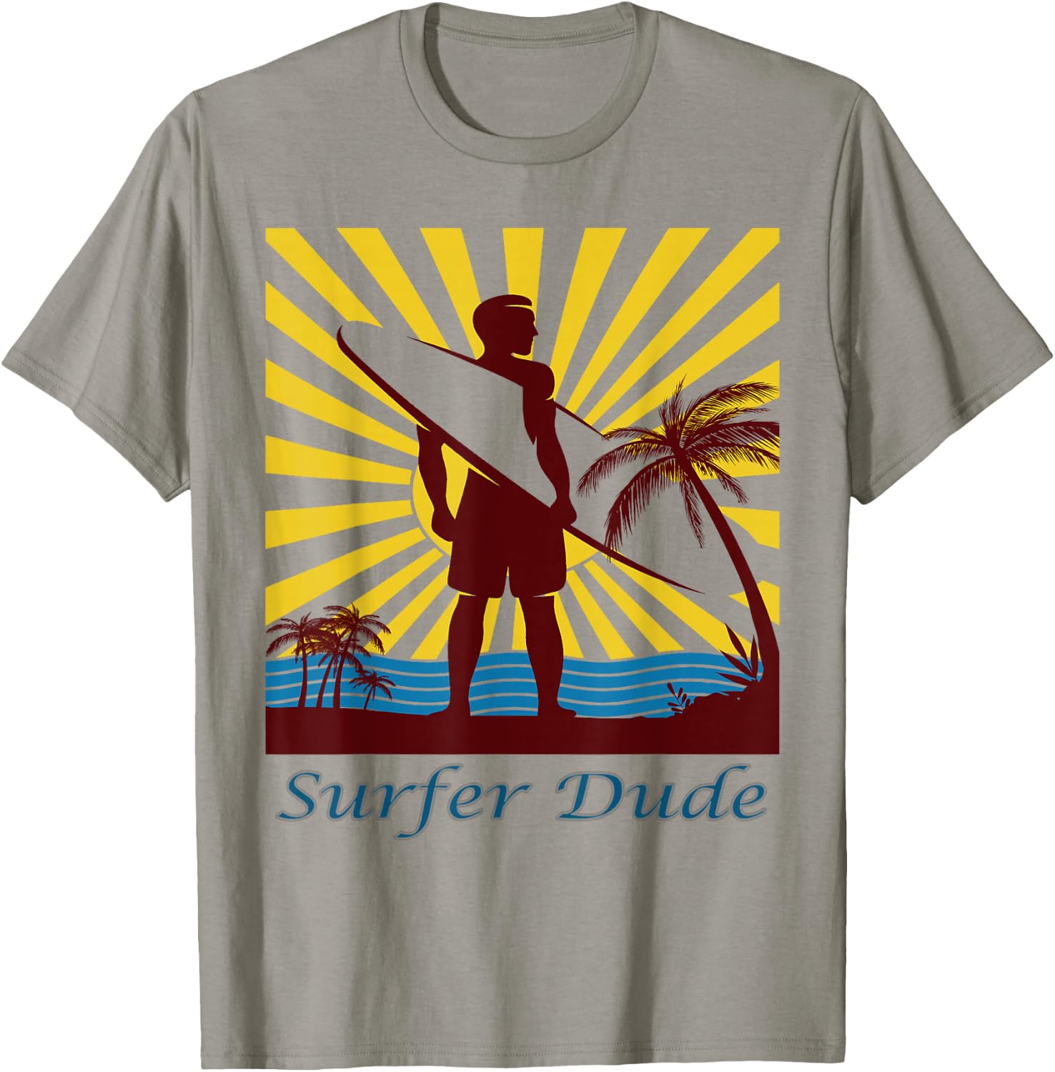 Surfer Dude, Surfing T-Shirt - T-Shirt | Sand