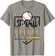 T-Ball Pawpaw Leopard Funny Ball Game Day T-Shirt - T-Shirt | Sand