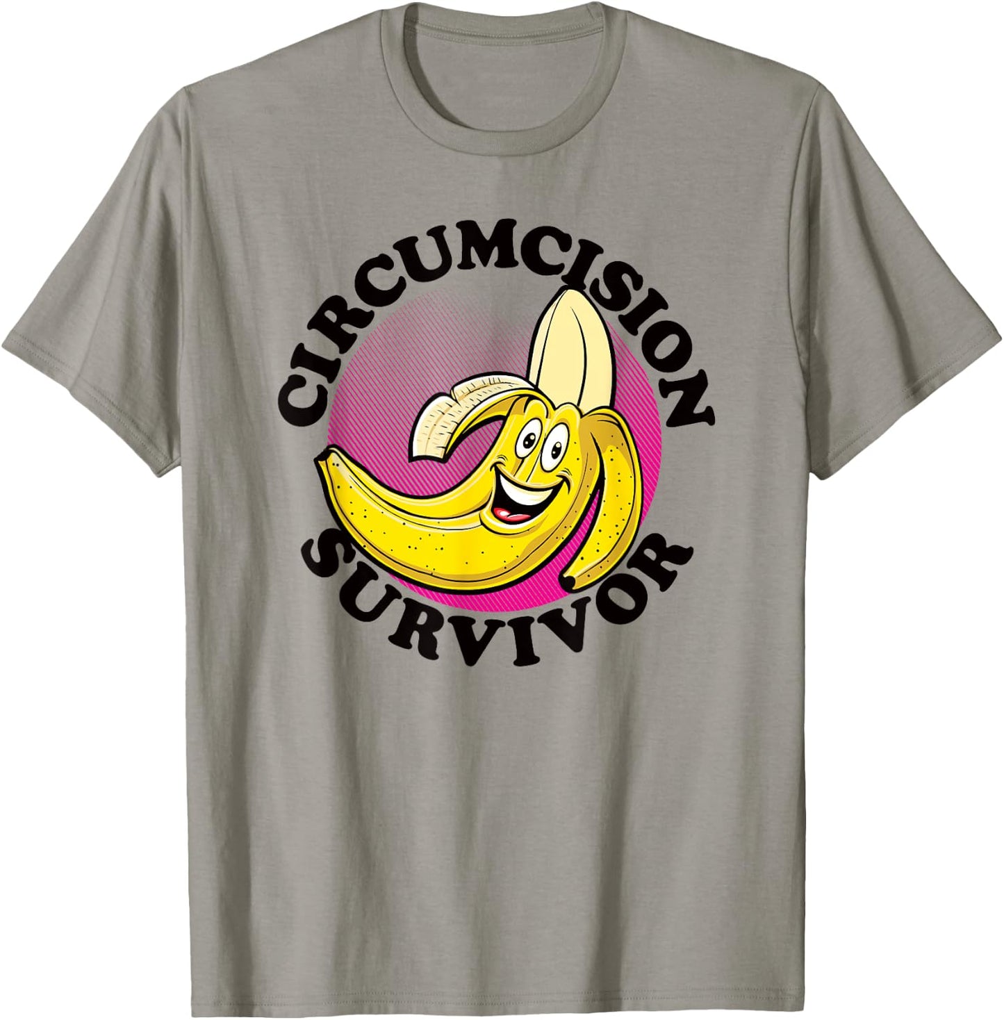 CIRCUMCISION SURVIVOR retro funny flirting religious humor T-Shirt - T-Shirt | Sand