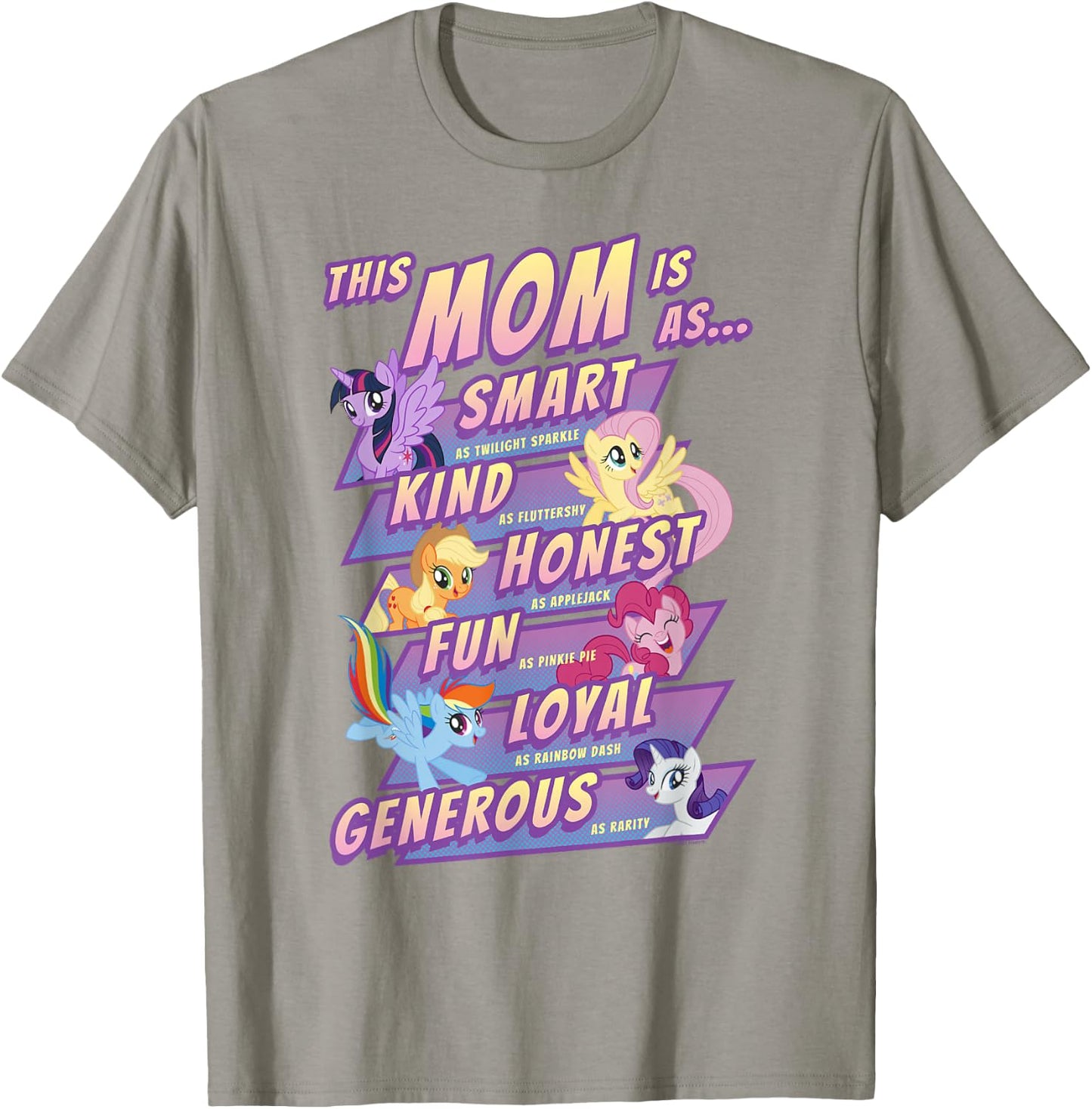 My Little Pony Mother's Day Group Shot This Mom Is T-Shirt - T-Shirt | Sand