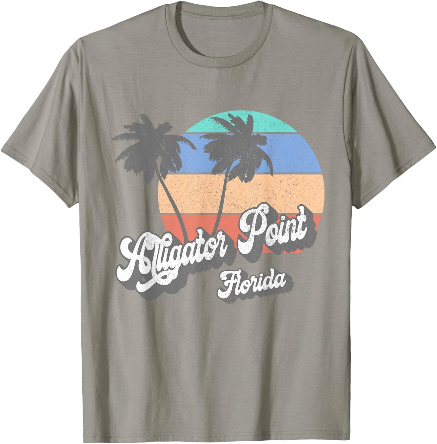 Retro Alligator Point Florida FL Vintage Beach Surf T-Shirt - T-Shirt | Sand