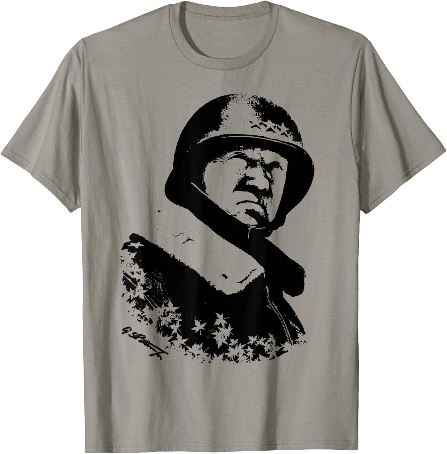 George S. Patton US Army WW2 General T-Shirt - T-Shirt | Sand