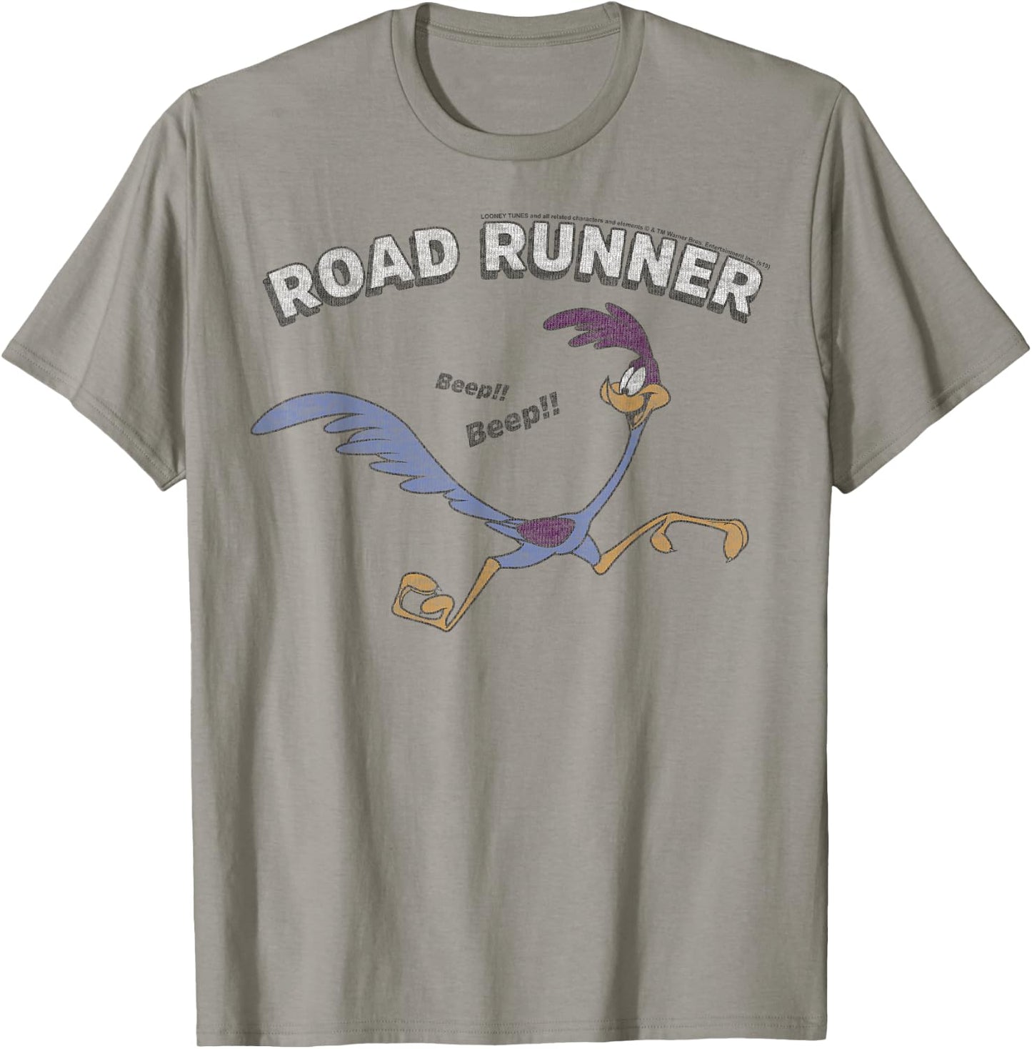 Looney Tunes Road Runner Beep Beep Small T-Shirt - T-Shirt | Sand