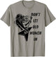 Don't Let The Old Women In Vintage Walking With A Guitar T-Shirt - T-Shirt | Sand