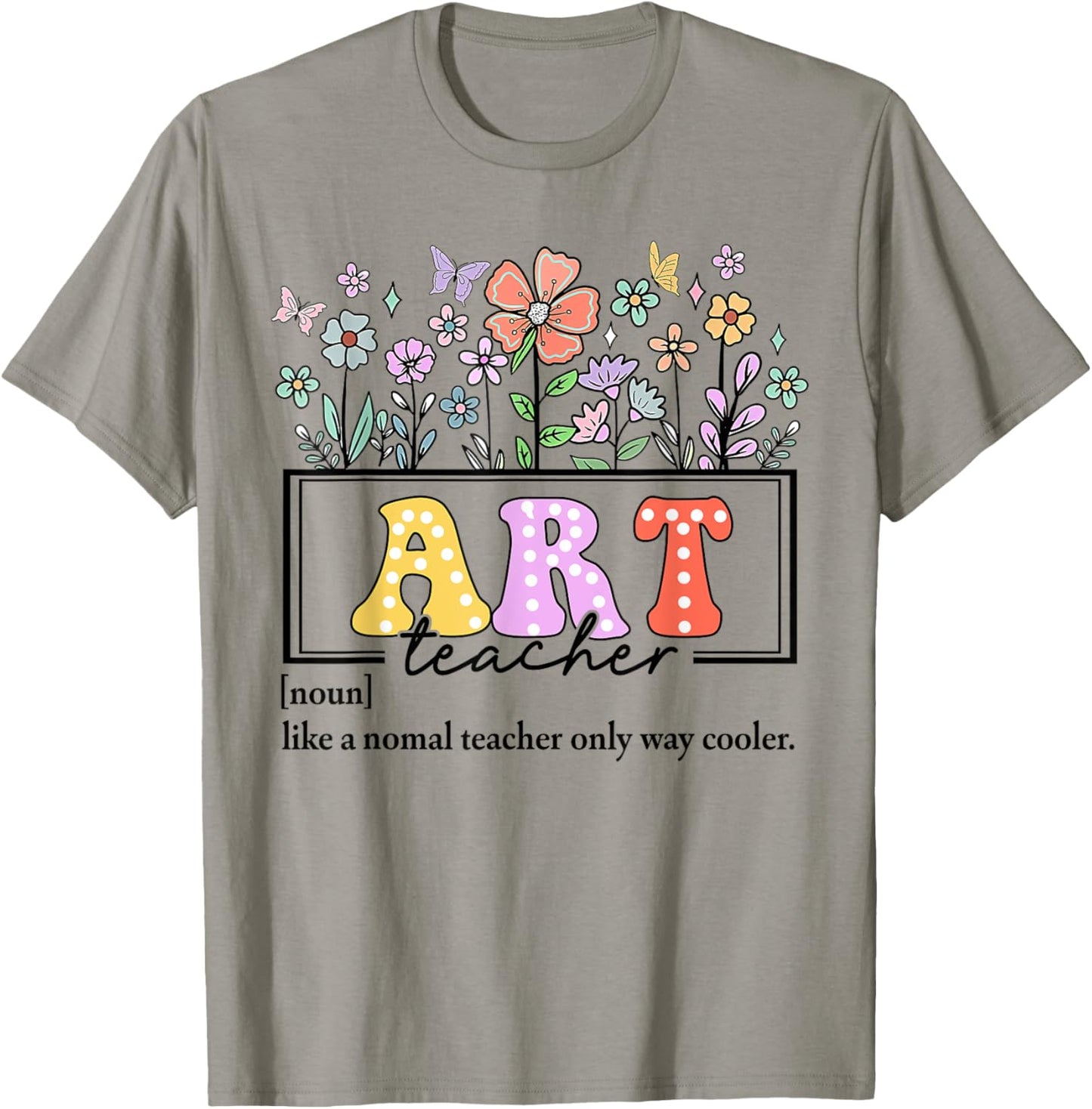 Art Teacher Definition for Back to School Teacher Day Women Girls Kids T-Shirt - T-Shirt | Sand