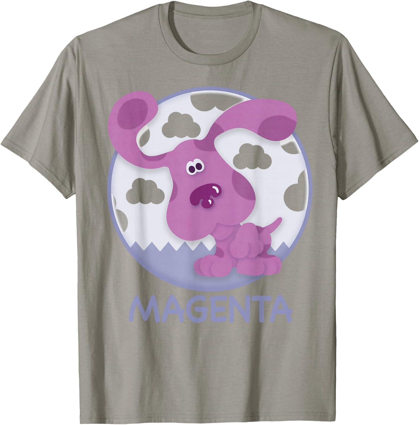Blue's Clues Magenta Simple Portrait T-Shirt - T-Shirt | Sand