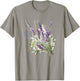 Lavender Plant Herb Flower Floral T-Shirt - T-Shirt | Sand