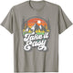 Take It Easy Retro Camping Hiking Camper Outdoor Hiker Gift T-Shirt - T-Shirt | Sand