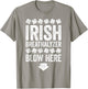 Irish Breathalyzer Blow Here Shirt Men Women St Patricks Day T-Shirt - T-Shirt | Sand
