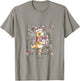 Disney Christmas Winnie The Pooh Ugly Sweater T-Shirt - T-Shirt | Sand