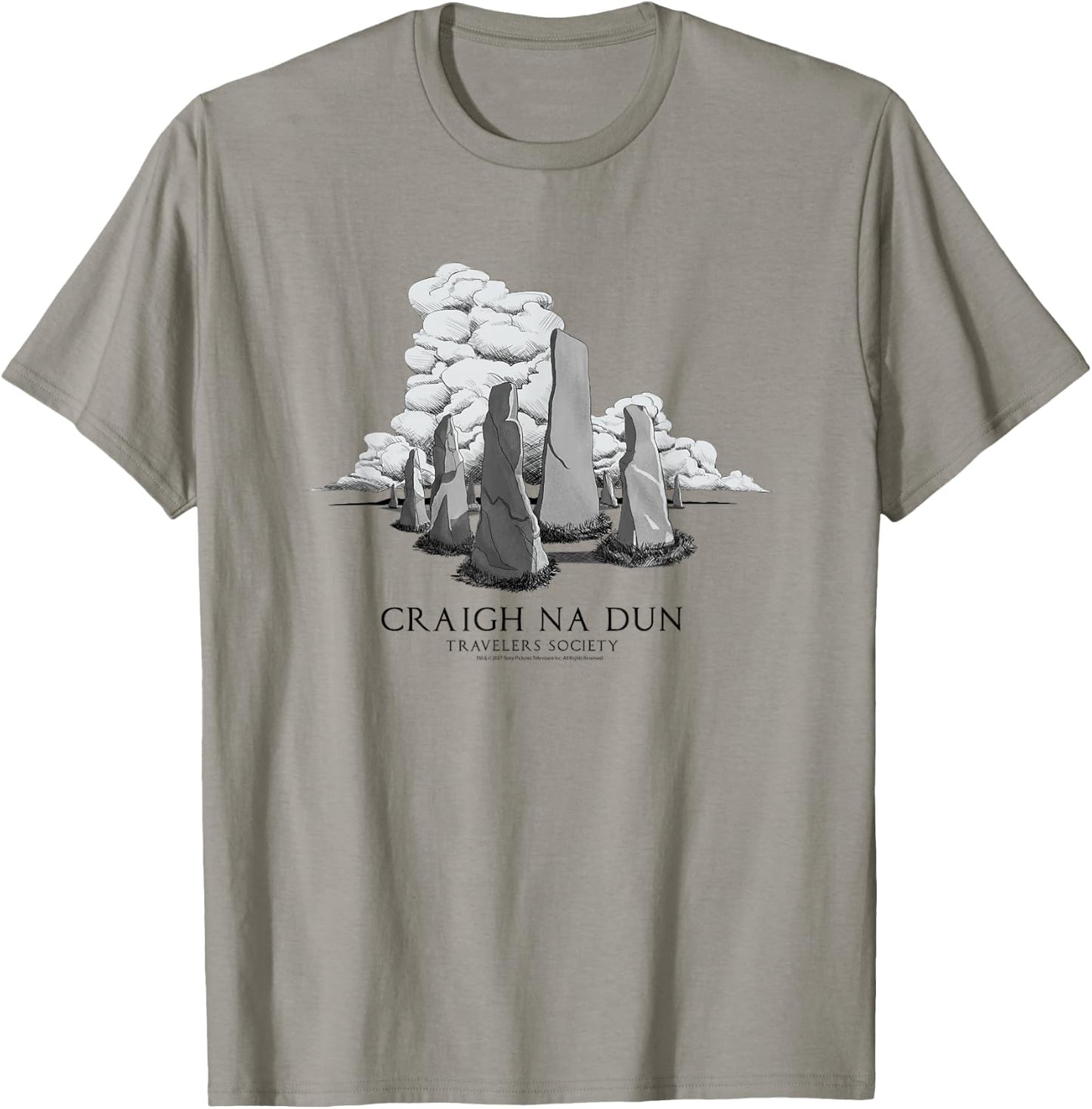 Outlander Craigh Na Dun T-Shirt - T-Shirt | Sand