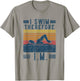 Vintage IM Retro I Swim Therefore I.M. Funny Saying Swimming T-Shirt - T-Shirt | Sand