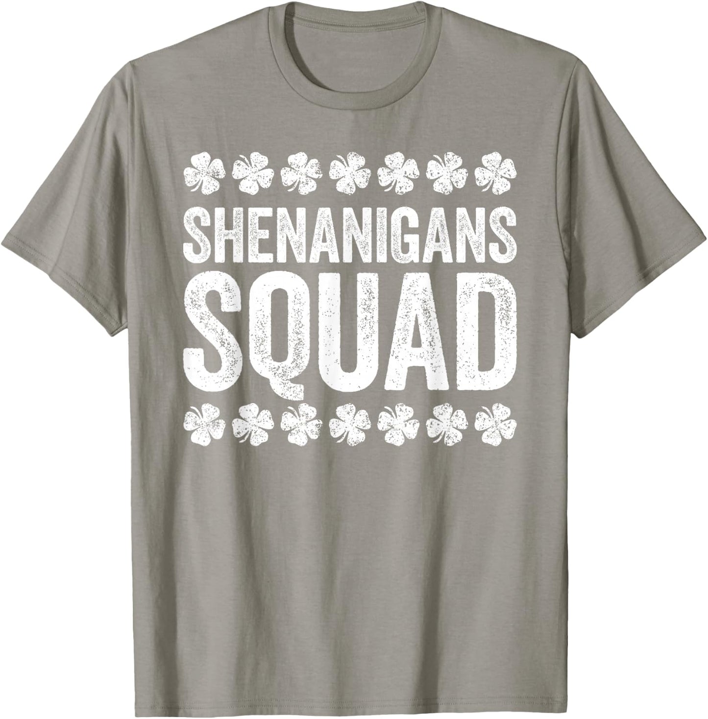 Shenanigans Squad Shirt Irish Men Women Kids St Patricks Day T-Shirt - T-Shirt | Sand