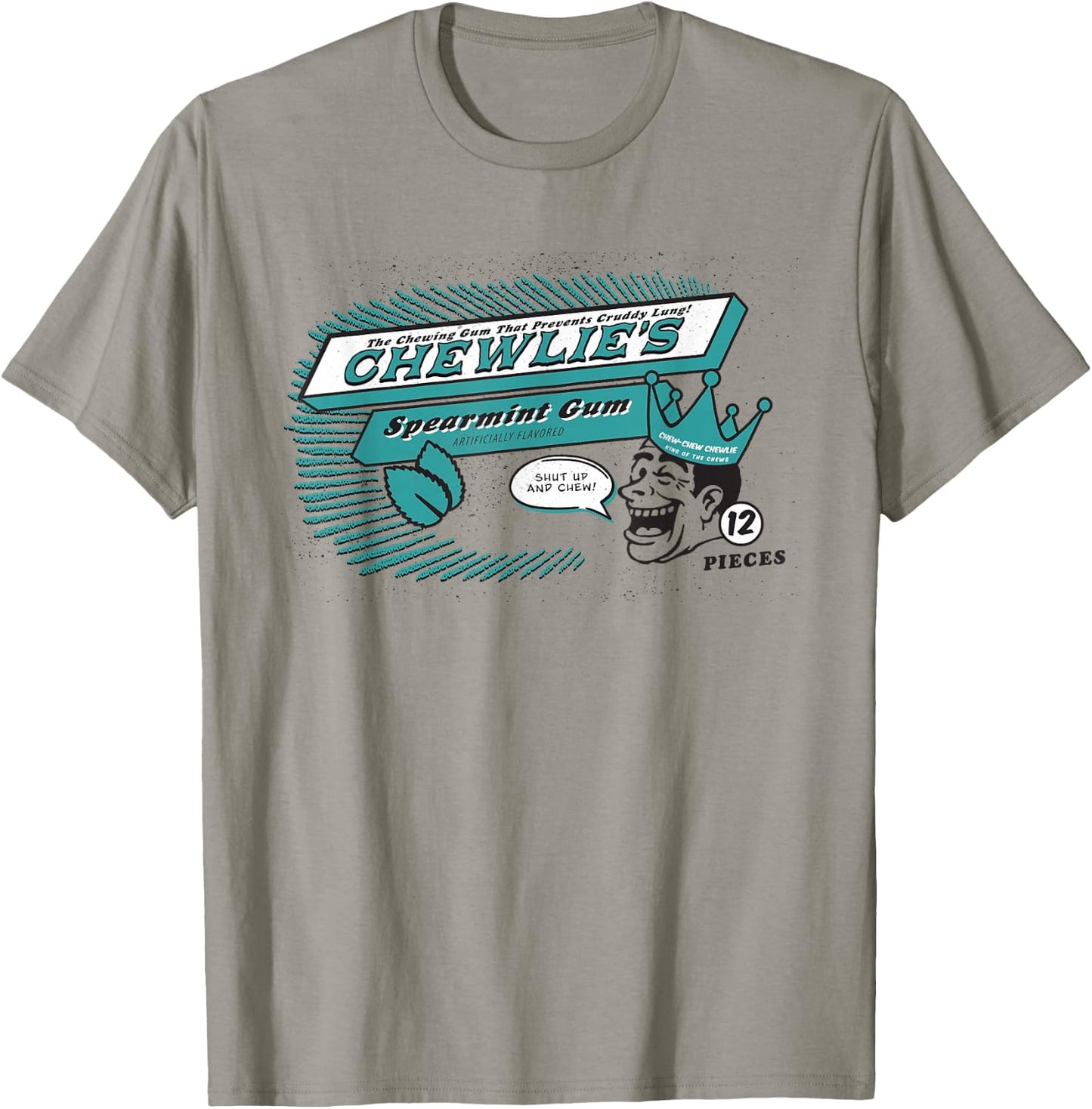 Clerks 3 Chewlie's Spearmint Gum Vintage Logo Fun Classic T-Shirt - T-Shirt | Sand