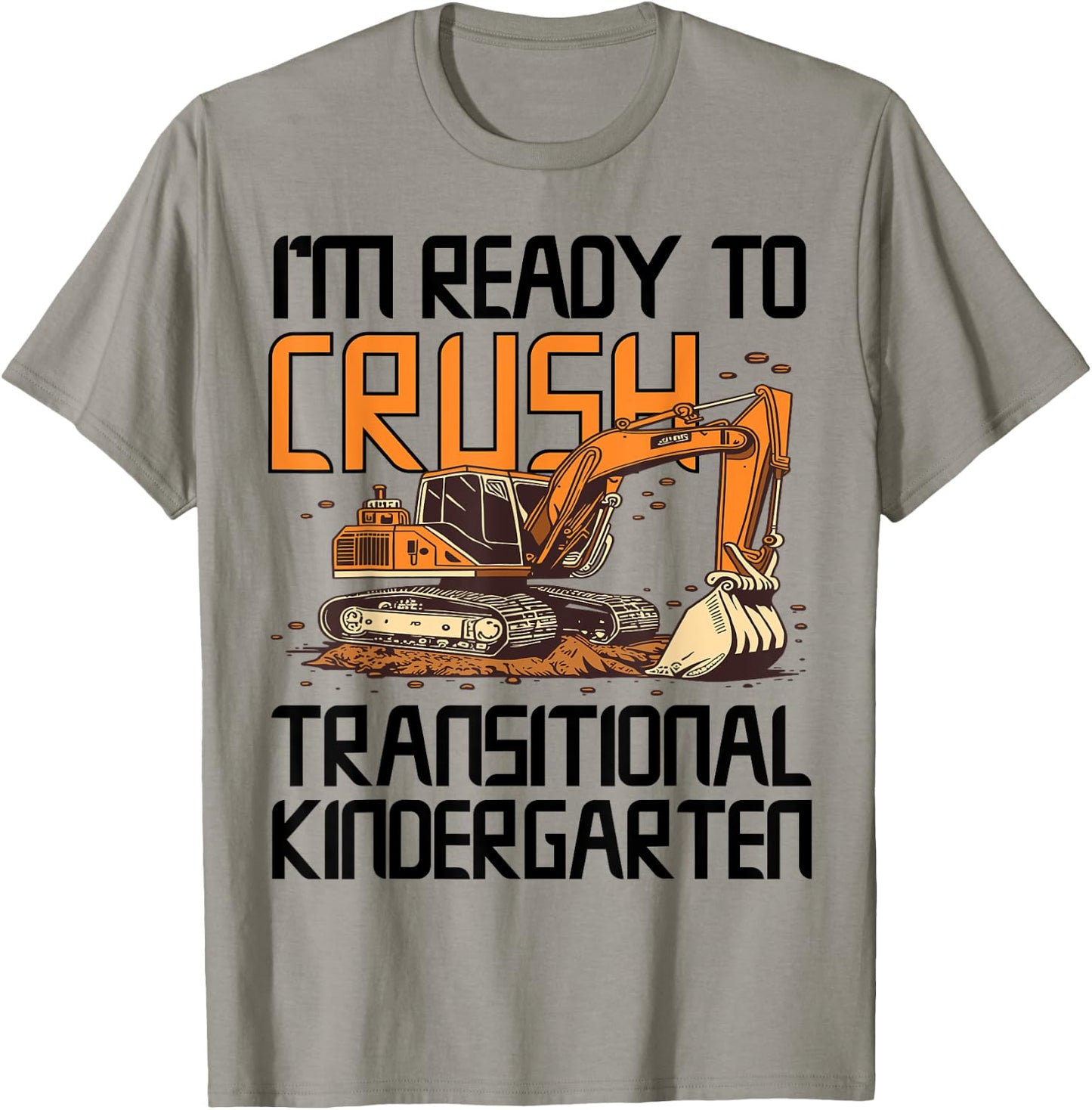 Ready To Crush Transitional Kindergarten Student TK Teacher Women Kids T-Shirt - T-Shirt | Sand