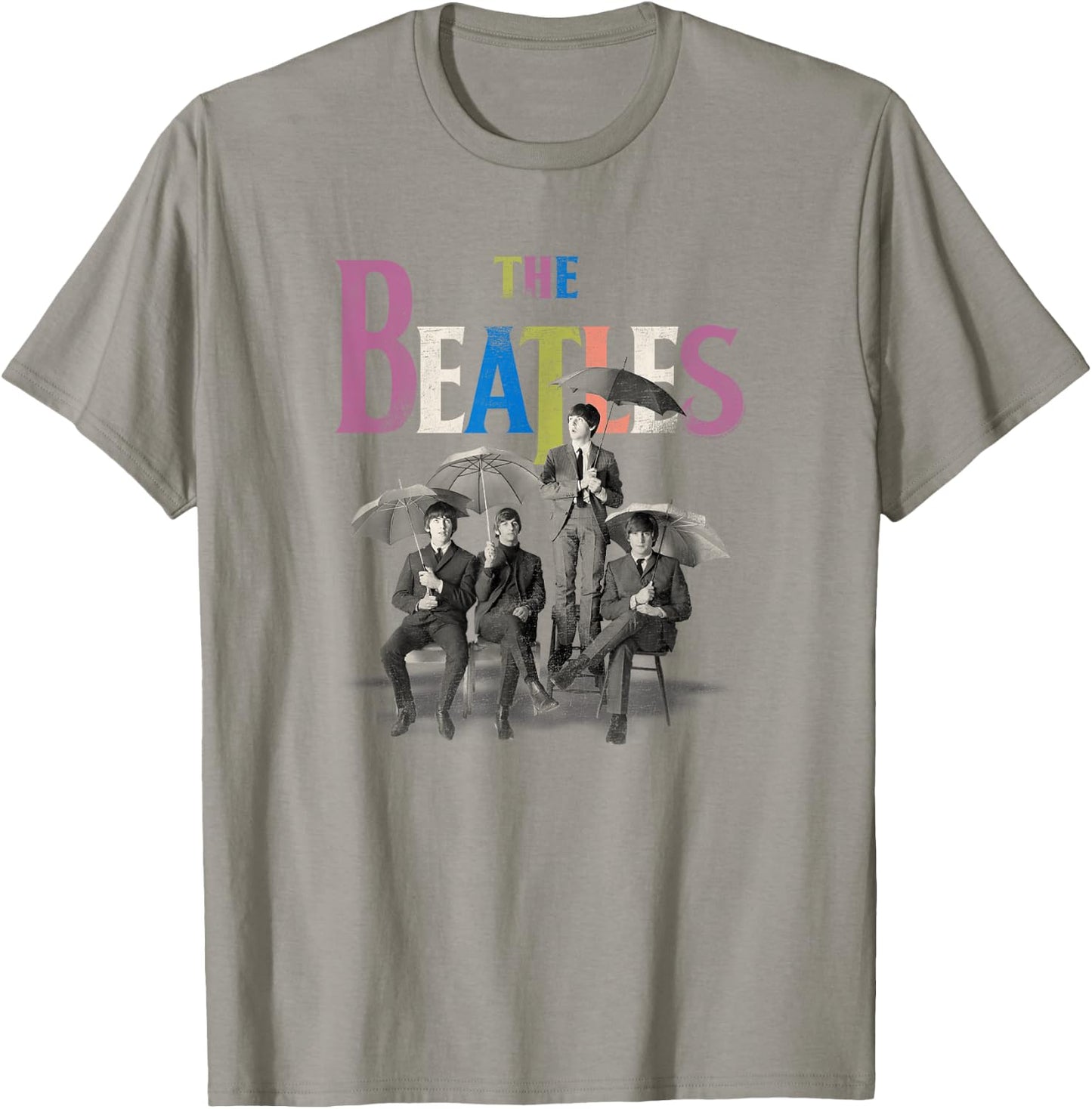 The Beatles - in the Rain T-Shirt - T-Shirt | Sand