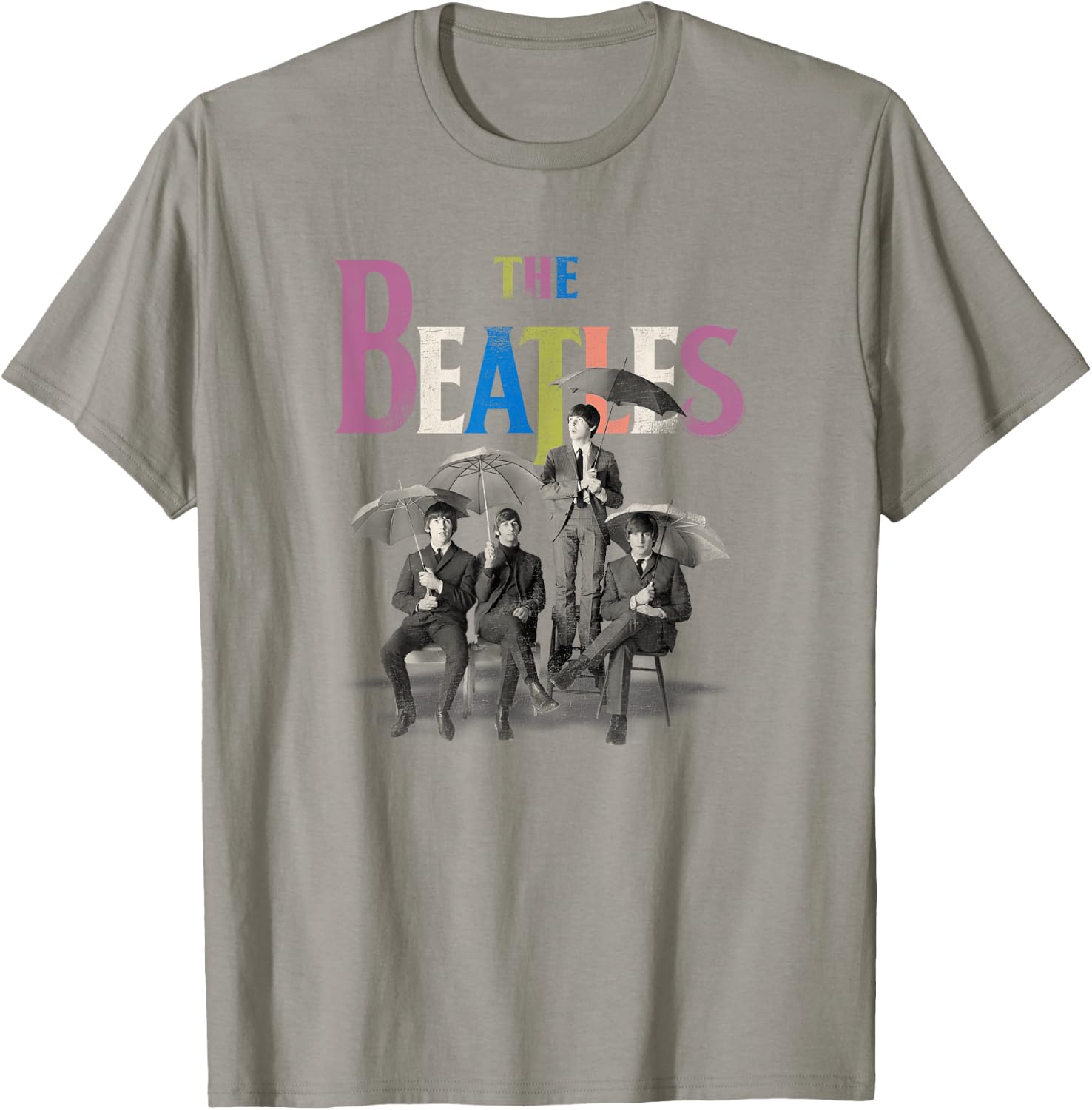 The Beatles - in the Rain T-Shirt - T-Shirt | Sand