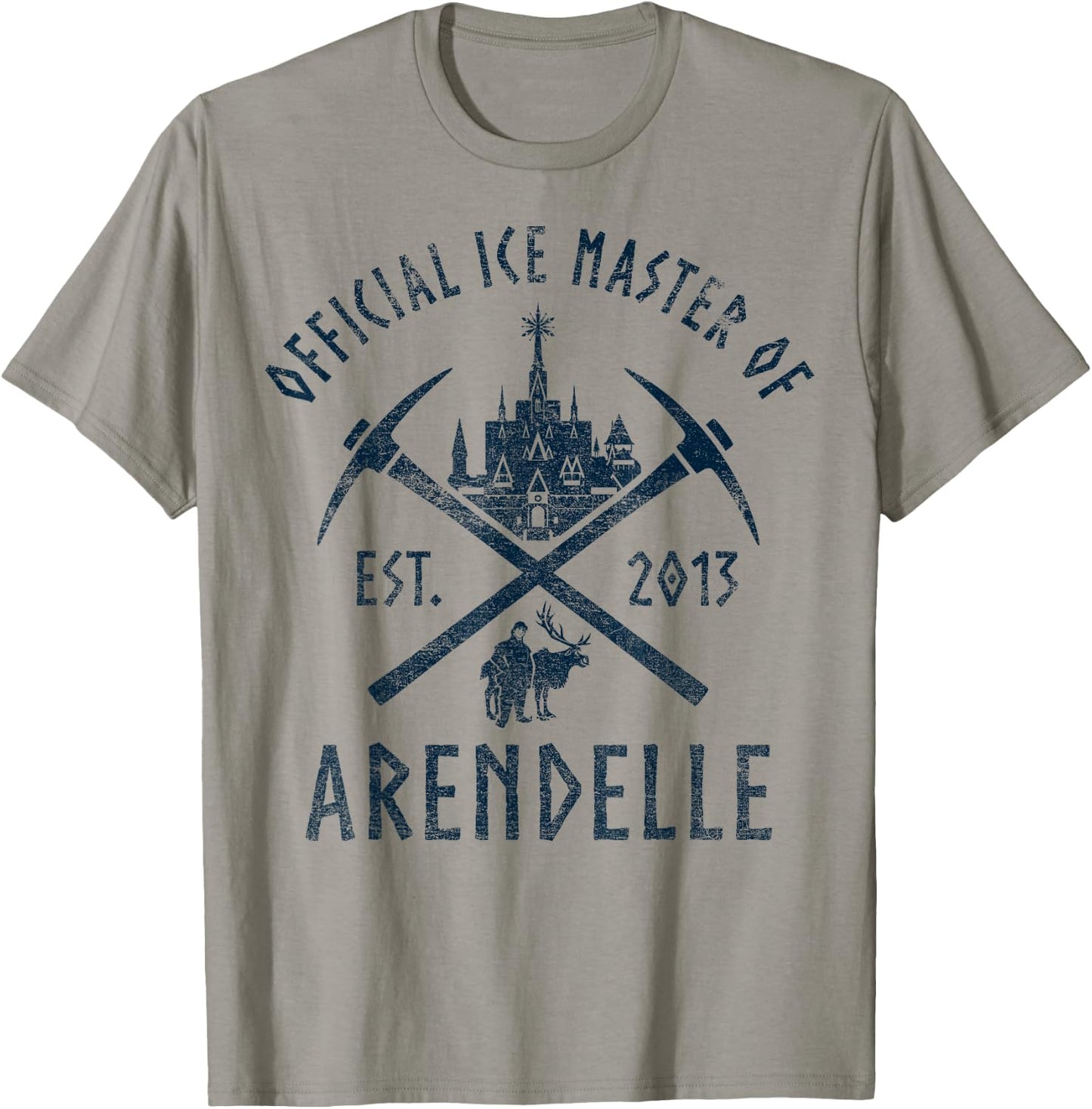Disney Frozen Official Ice Master Of Arendelle Est. 2013 T-Shirt - T-Shirt | Sand