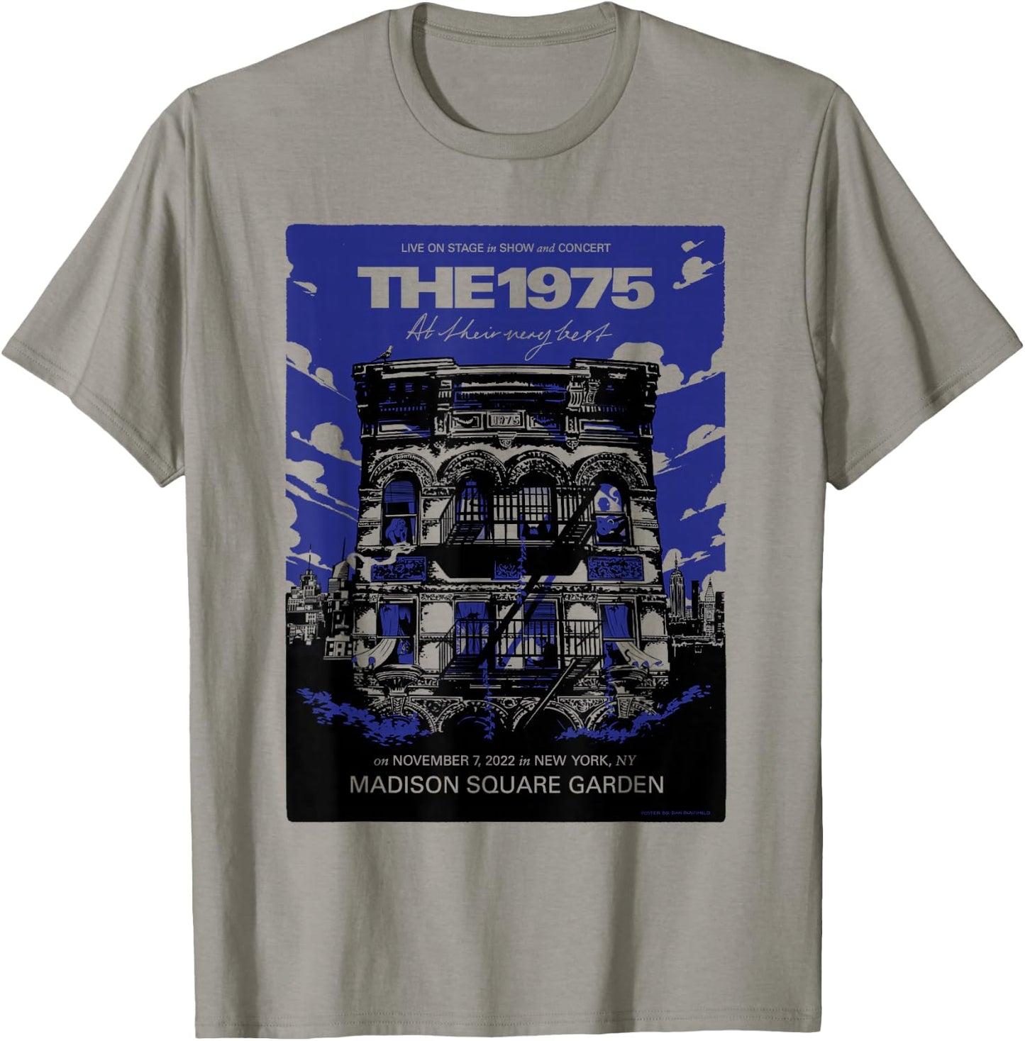 The 1975 Official Poster T-Shirt - T-Shirt | Sand