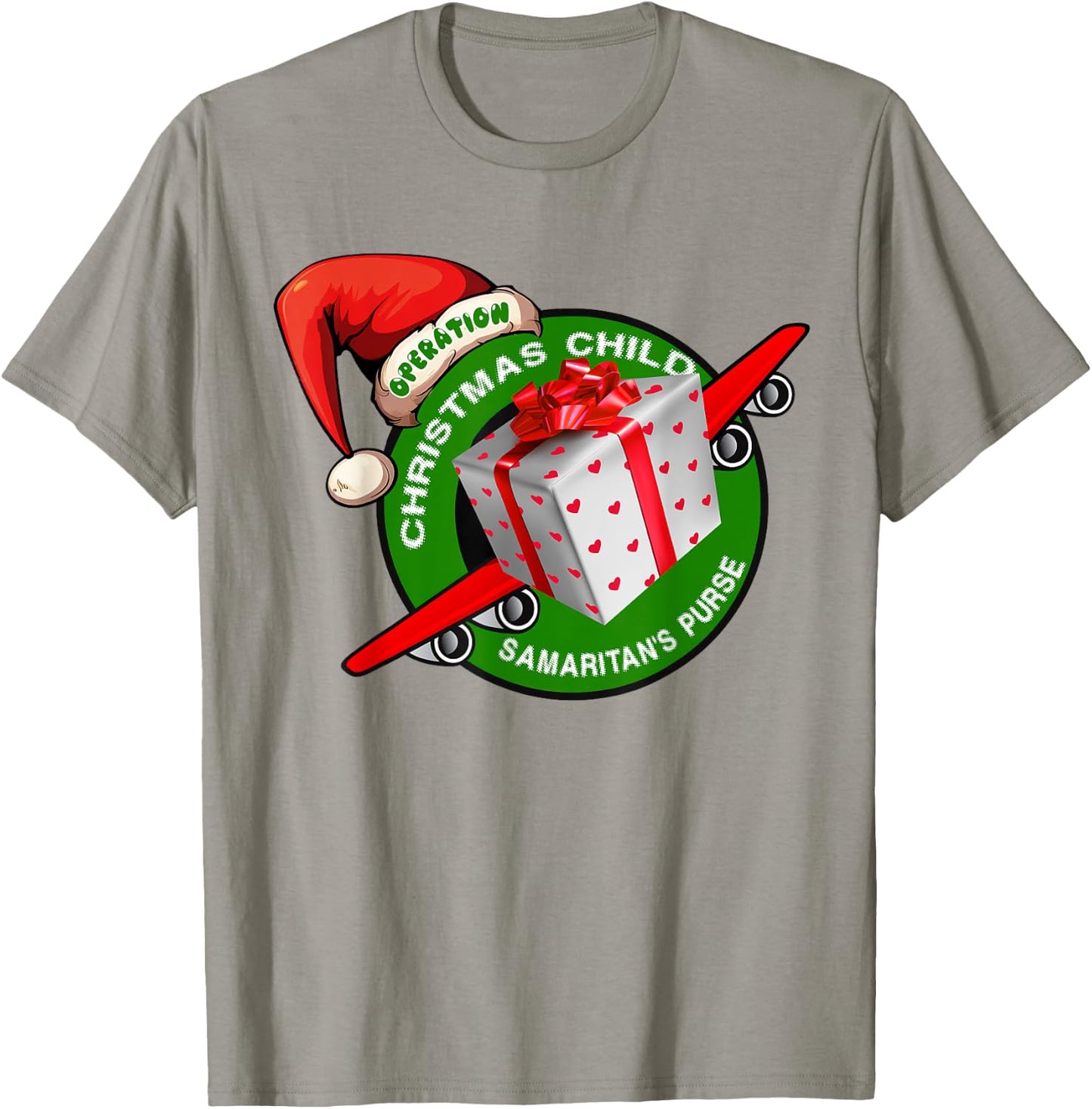 Samaritan's Purse Operation Christmas Child Funny Xmas T-Shirt - T-Shirt | Sand