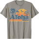 Aloha Beaches Hawaii Vintage Beach Surfing Retro Hawaiian T-Shirt - T-Shirt | Sand