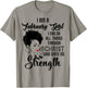 I'm a February Girl I can do all things through Christ T-Shirt - T-Shirt | Sand