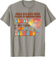 Funny Teacher Control Your Class Trying To Hug A Tornado T-Shirt - T-Shirt | Sand