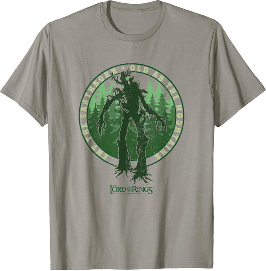 The Lord of the Rings Ent The Earthborn Vintage Forest Badge T-Shirt - T-Shirt | Sand