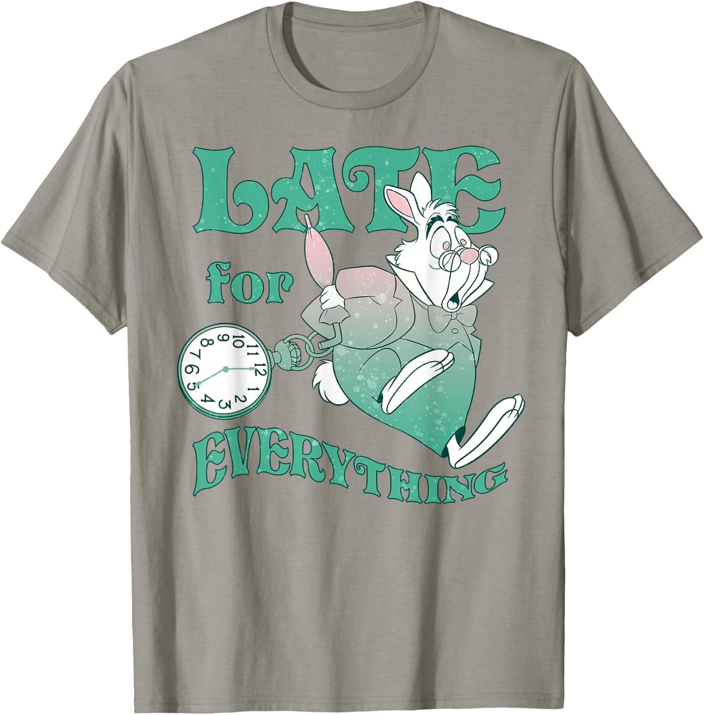 Disney Alice In Wonderland Late For Everything T-Shirt - T-Shirt | Sand