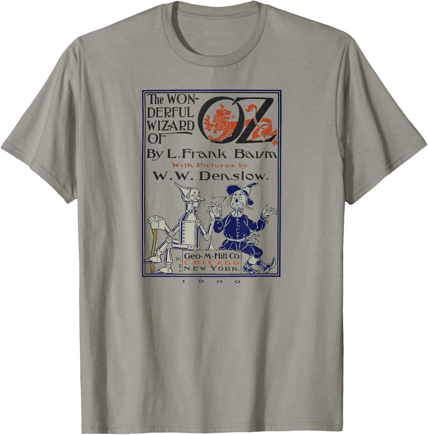 Wizard of OZ Gifts-Tin Man Scarecrow Land of OZ Movie T-Shirt - T-Shirt | Sand