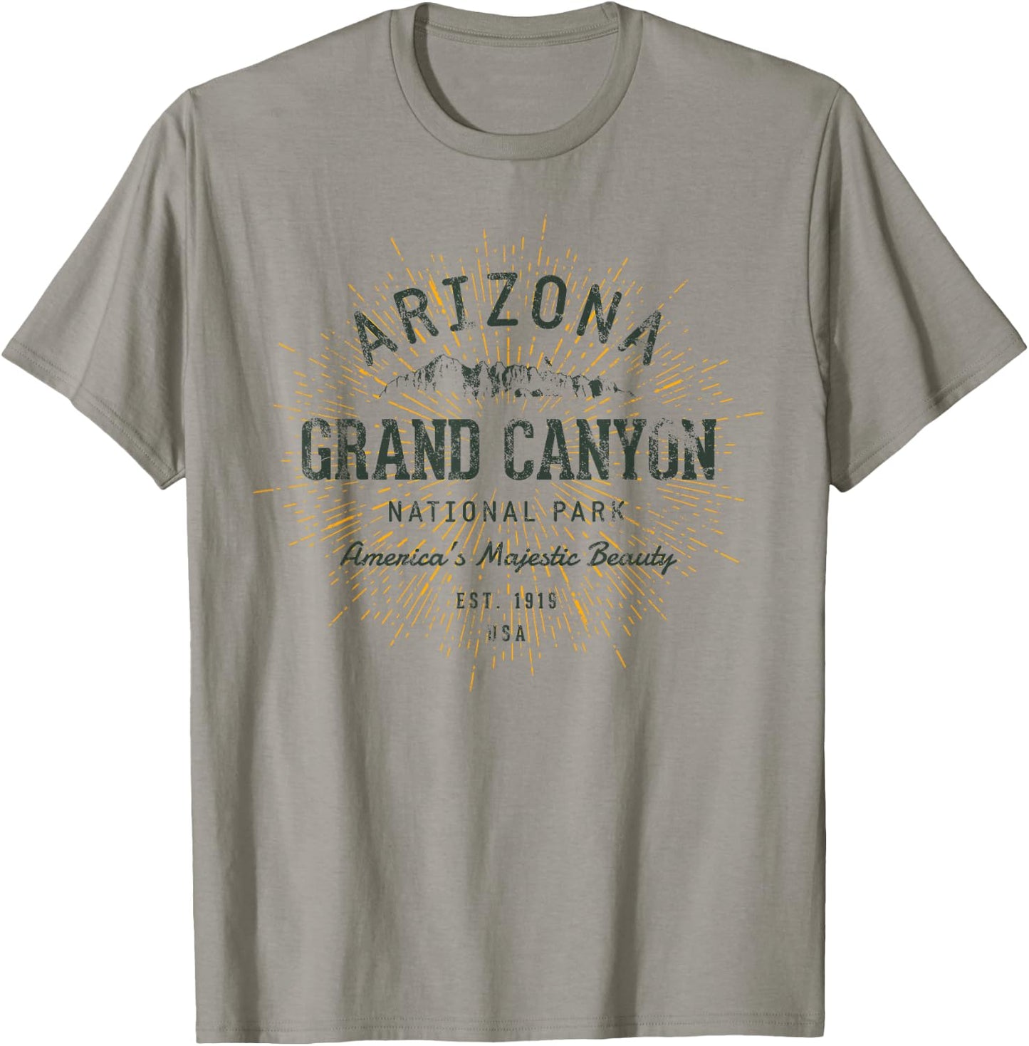 Retro Style Vintage Grand Canyon National Park T-Shirt - T-Shirt | Sand