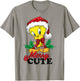 Looney Tunes Christmas Tweety Bird Merry & Cute T-Shirt - T-Shirt | Sand