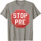 Vintage Stop Pre - Marathon Running Legend Runner T-Shirt - T-Shirt | Sand