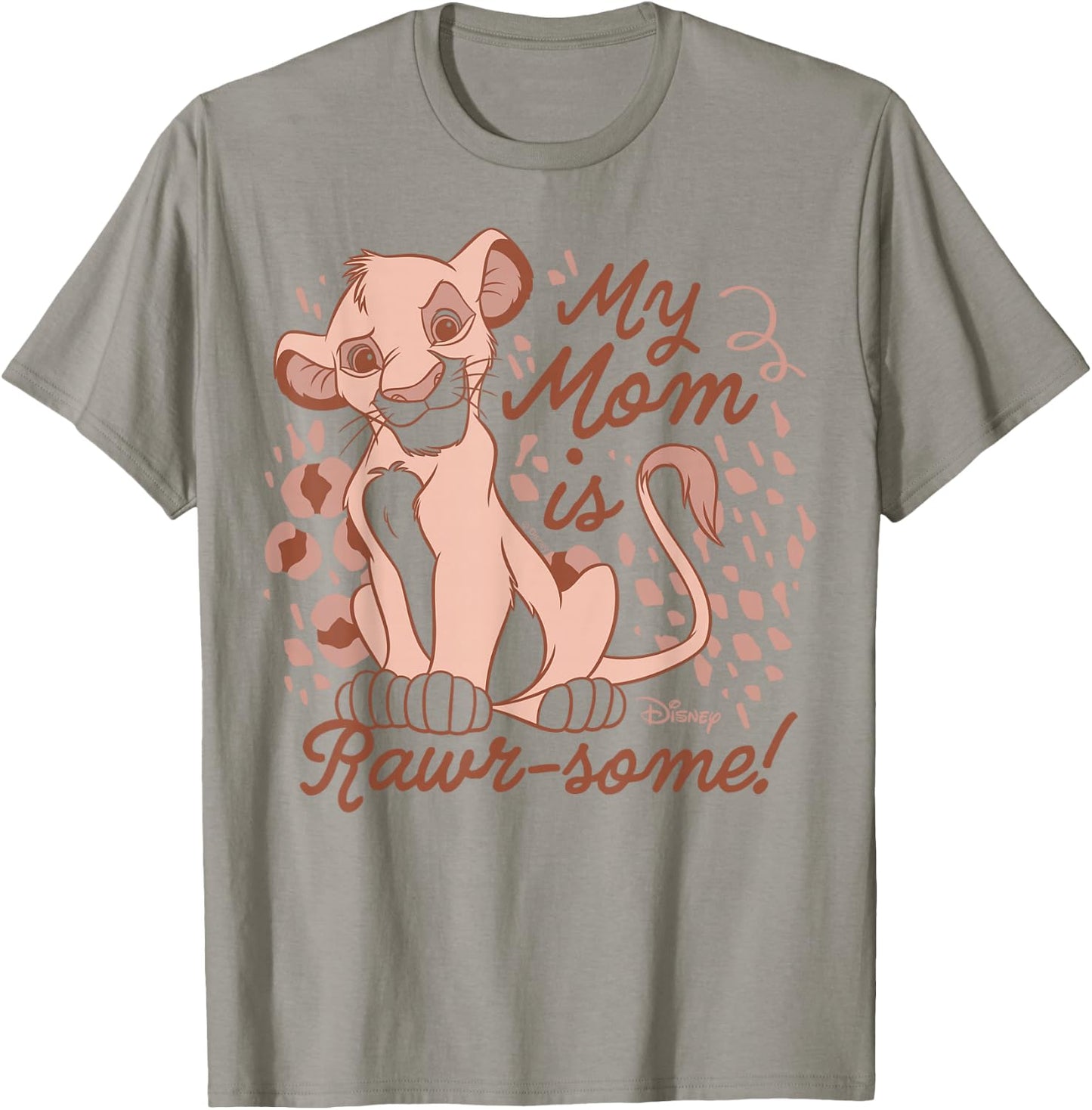 The Lion King - Simba My Mom Is Rawr-some T-Shirt - T-Shirt | Sand