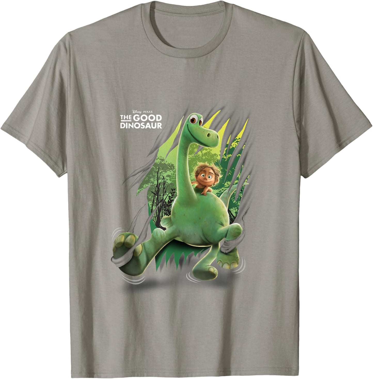 Disney Pixar The Good Dinosaur Arlo Spot Breaking Through T-Shirt - T-Shirt | Sand